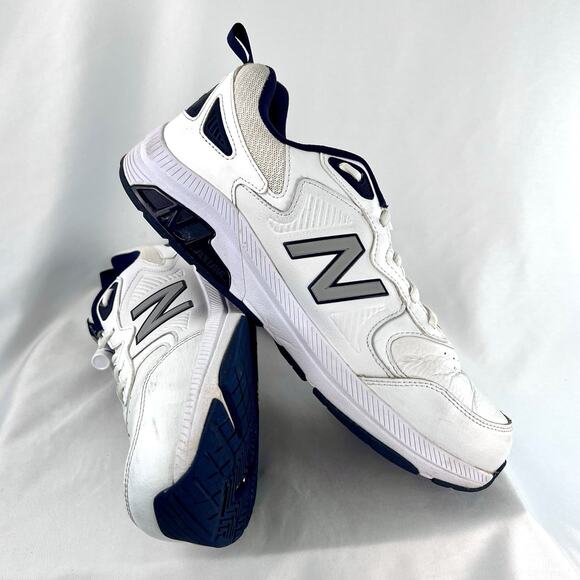 New Balance 857 V3 MX857VN3 White Navy Training Shoes Mens Size 10 Rollbar main image 6